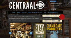 Desktop Screenshot of cafecentraal.com